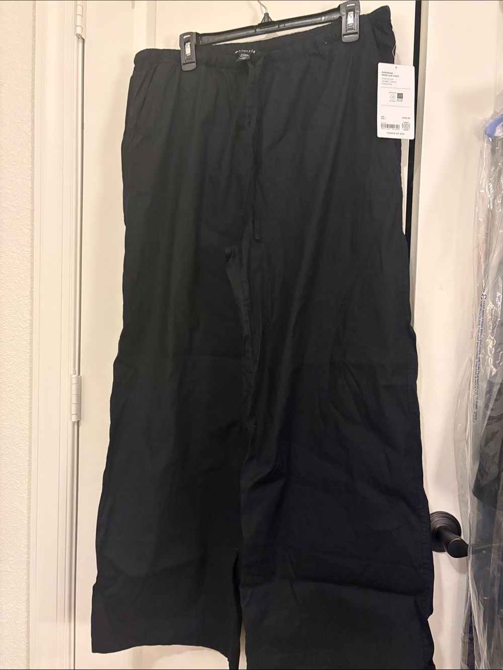 Athleta Paradise Wide Leg Linen Pant